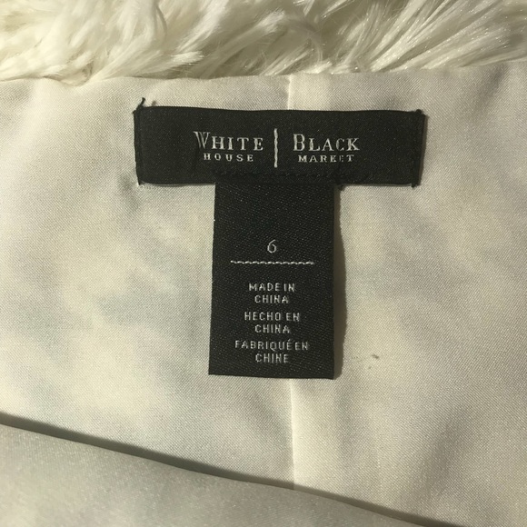 White House Black Market houndstooth skirt - Picture 5 of 6